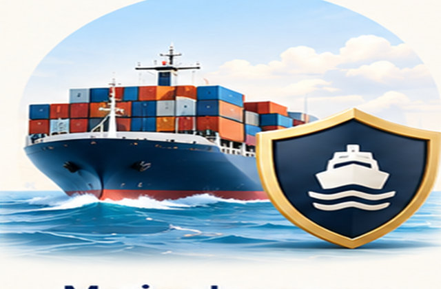 Marine insurance illustration